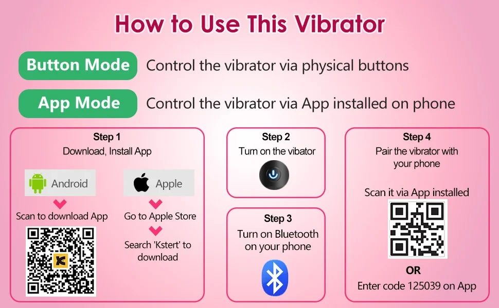 vc906 app control small vibrator egg