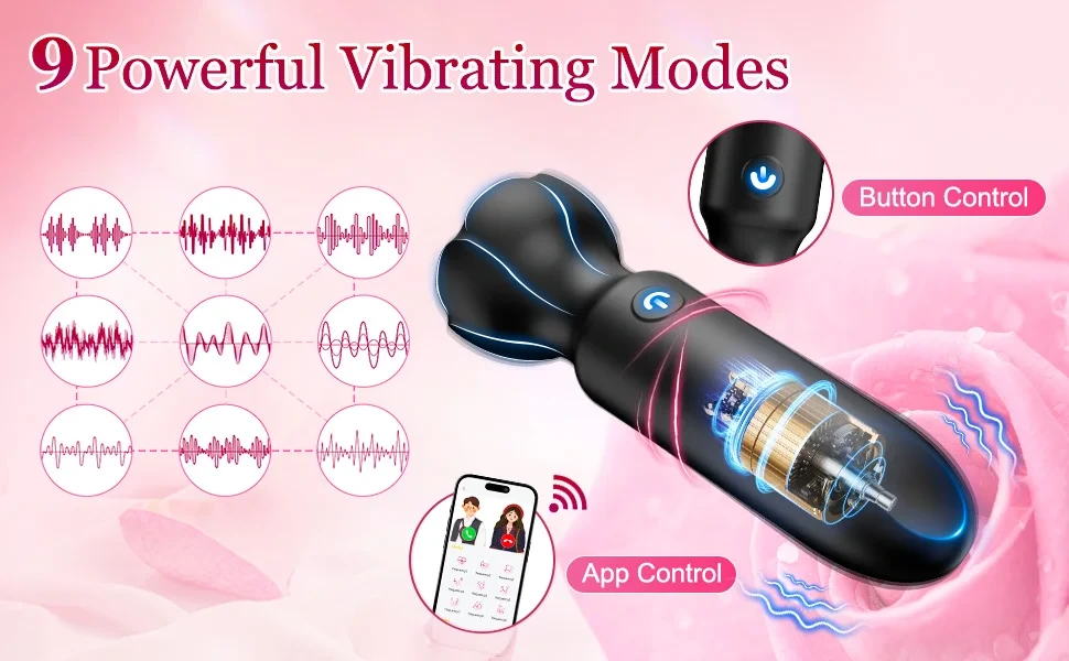 vc906 app control small vibrator egg